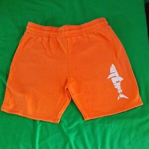 Vibrant Orange Athletic Shorts